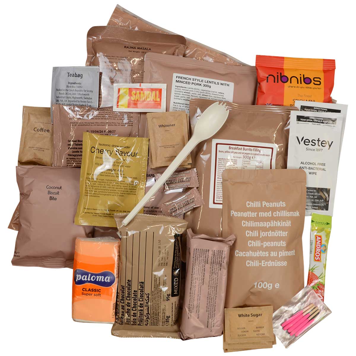 1 menu of british army 24 hour gp ration packs jpg