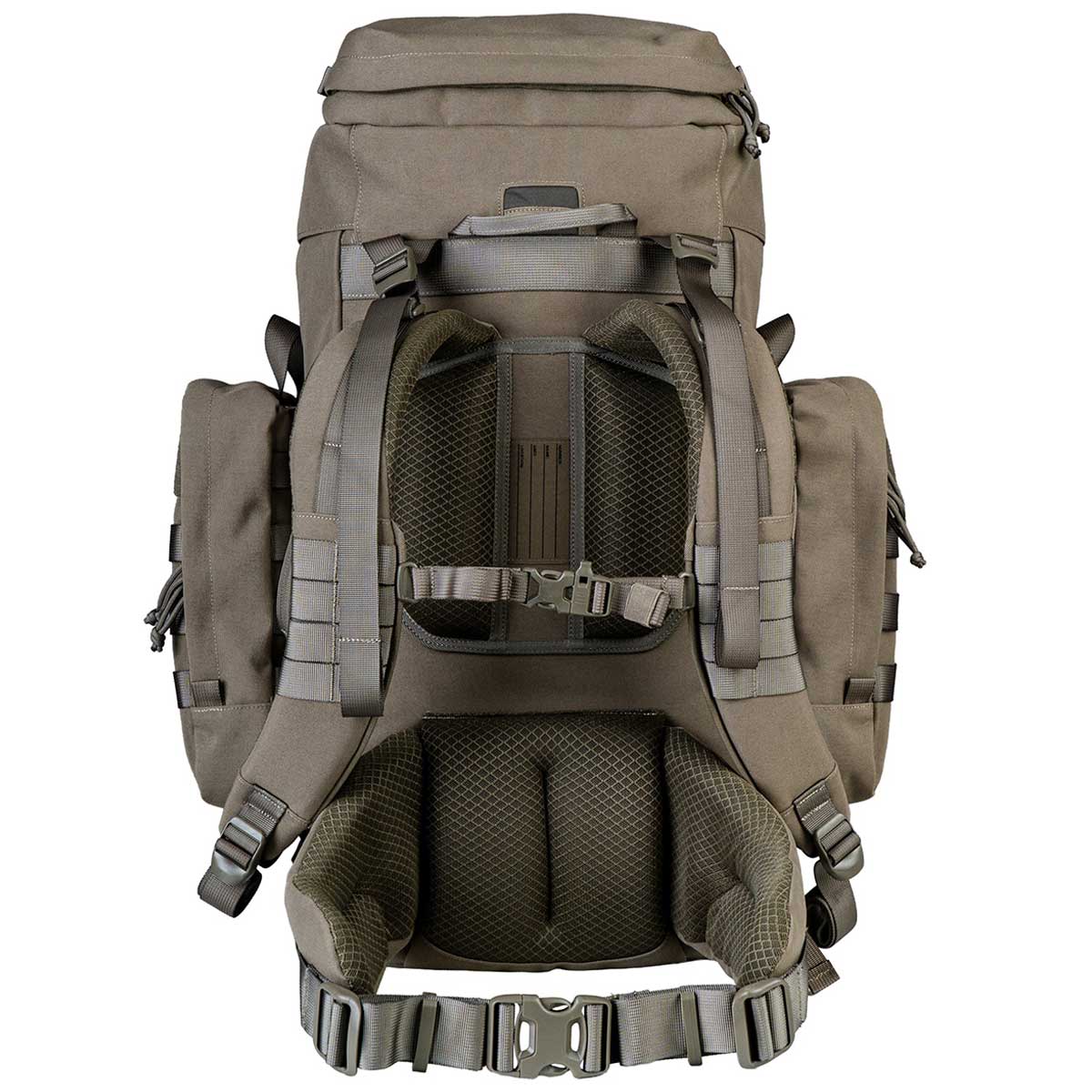 50l green highlander tactical pinnacle rucksack airmesh back system