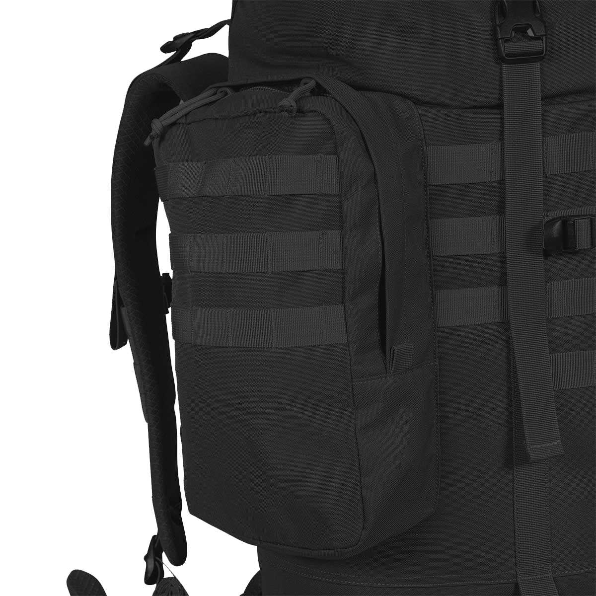 88l highlander black forces elite pack with side pockets