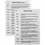 a6 effects plastic battle slate card