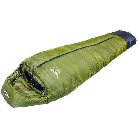 above view of dd hammocks jura 2 sleeping bag green