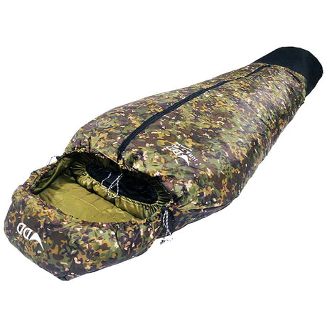 above view of dd hammocks jura 2 sleeping bag multicam