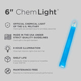additional information of 8 hour 6 inch blue cyalume chemlight lightstick