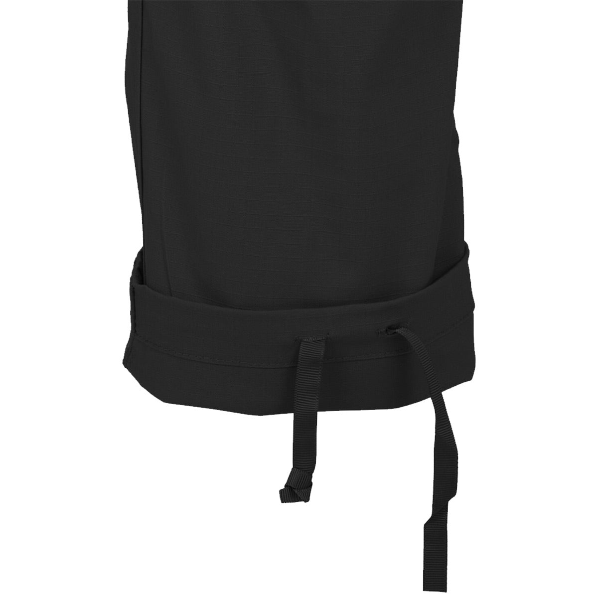 adjustable hem on helikon black sfu next mk2 trousers