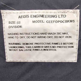 aegis engineering tag overt body armour stab vest
