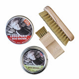 altberg military bootcare kit mod brown gris glos brushes