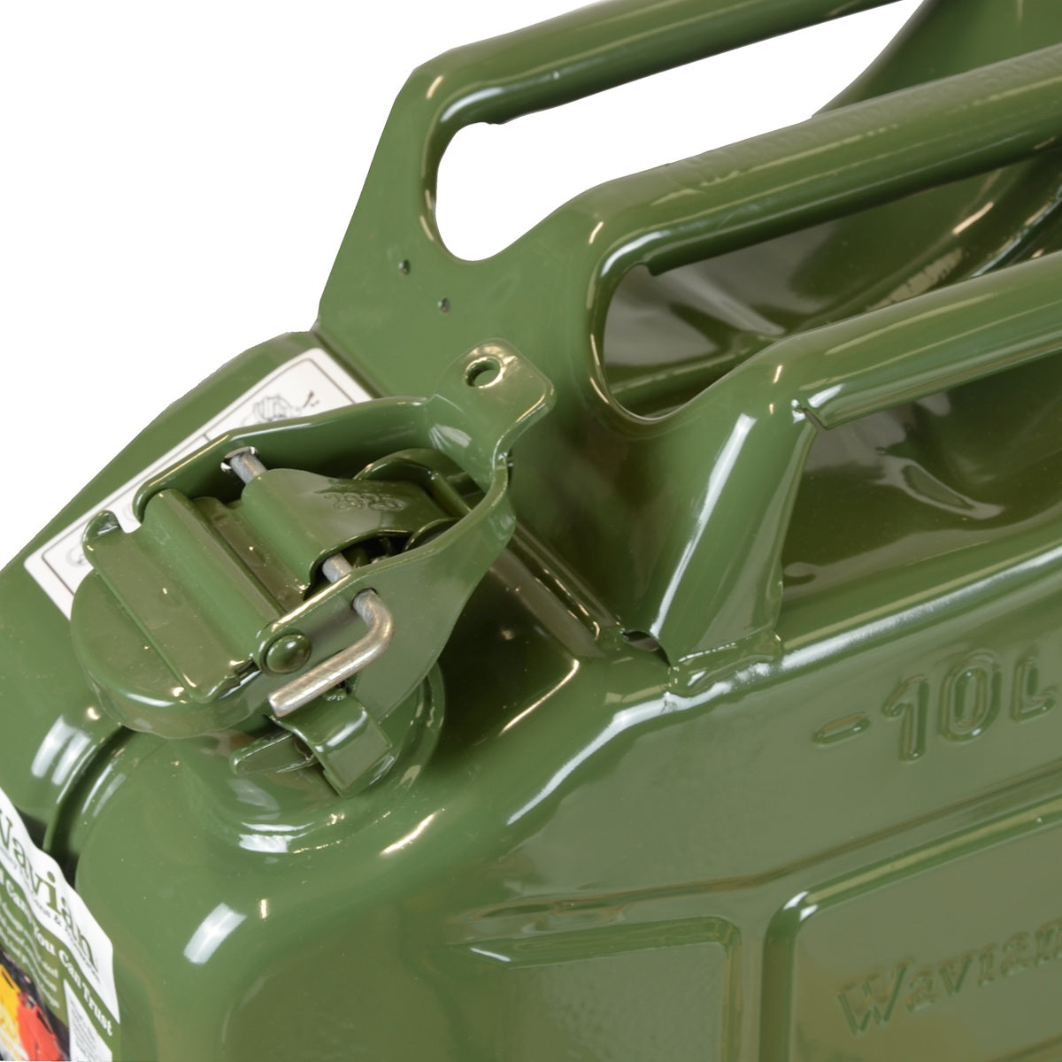 bayonet closure on 10l khaki green wavian jerry can