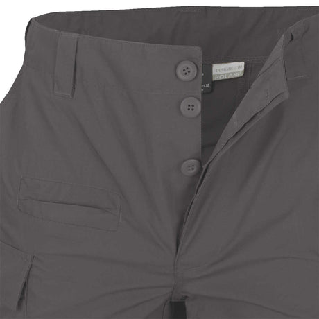 bdu shadow grey mk2 helikon trousers with button closure