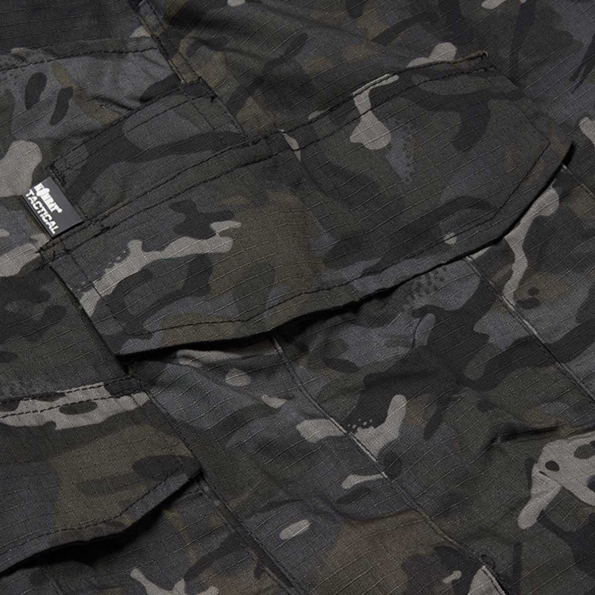 black btp camo gen ii spec op kombat trousers with ripstop material