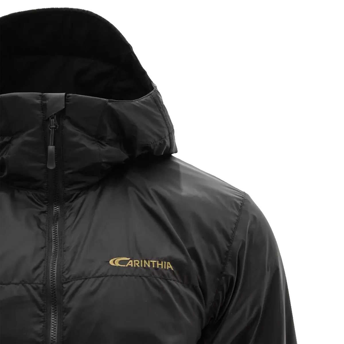 black carinthia tlg 2.0 jacket with adjustable hood