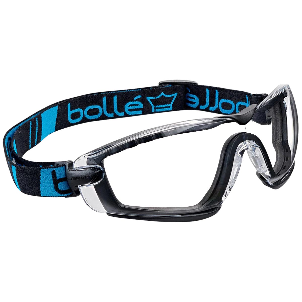 bolle cobra hybrid foam and strap clear lens