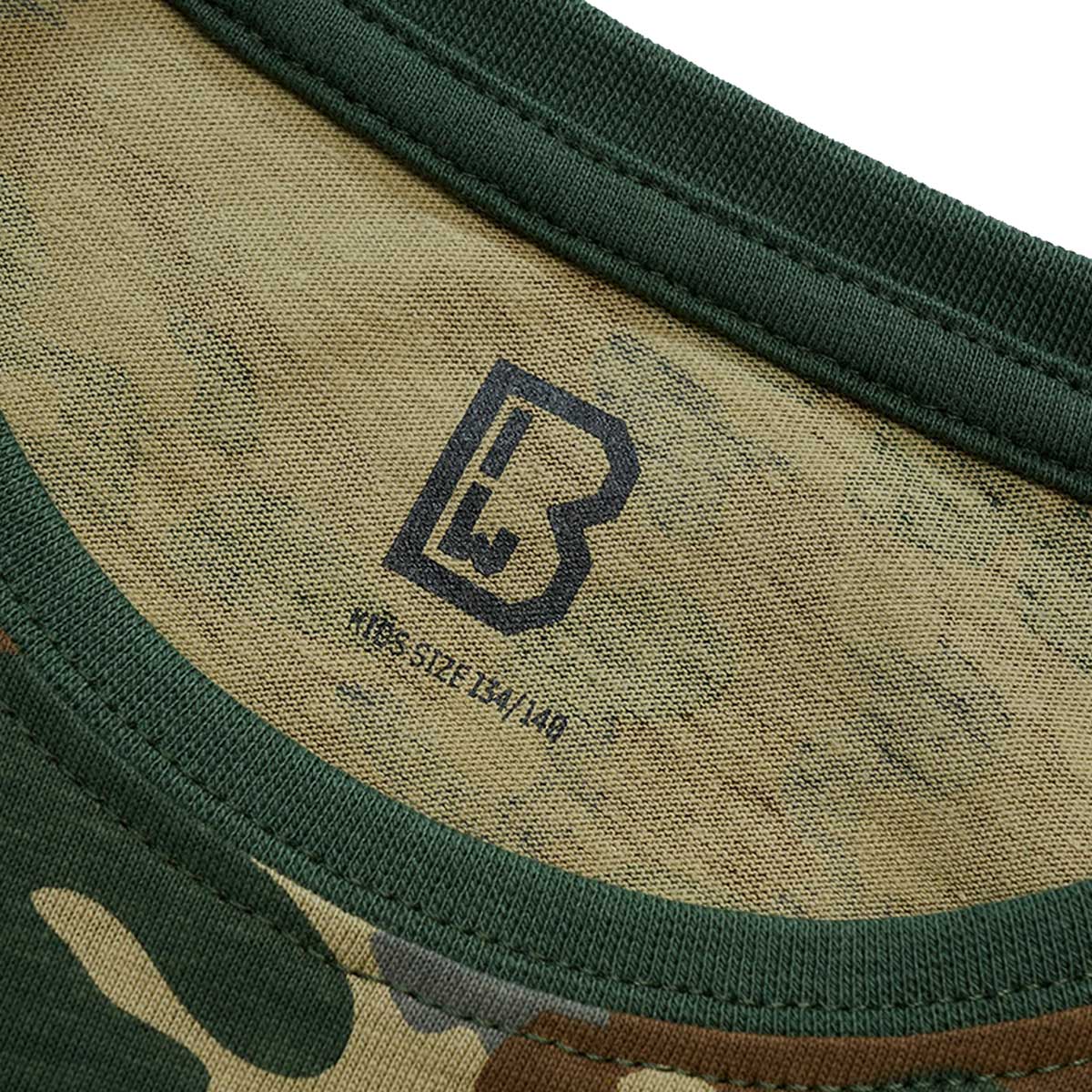 brandit kids tshirt flectarn crew neck