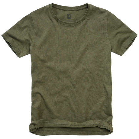 brandit kids tshirt olive green