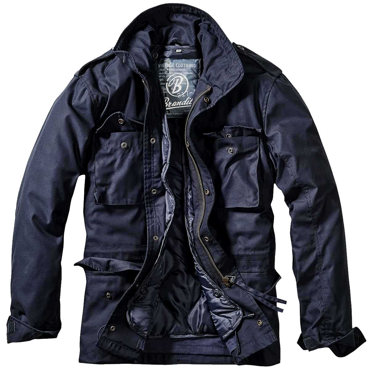 brandit m65 field jacket navy blue