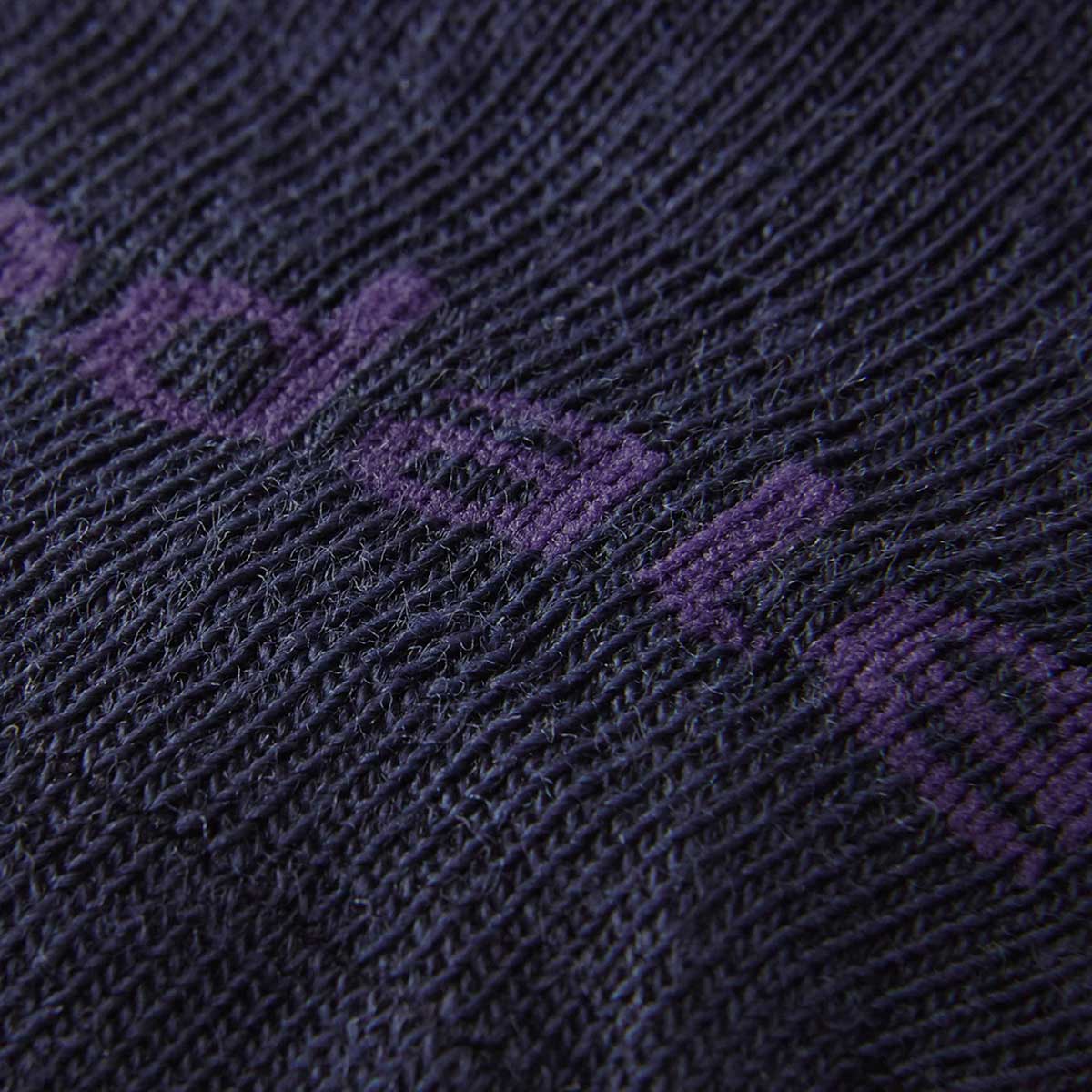 bridgedale base layer thermal liner boot sock twin pack navy fabric close up