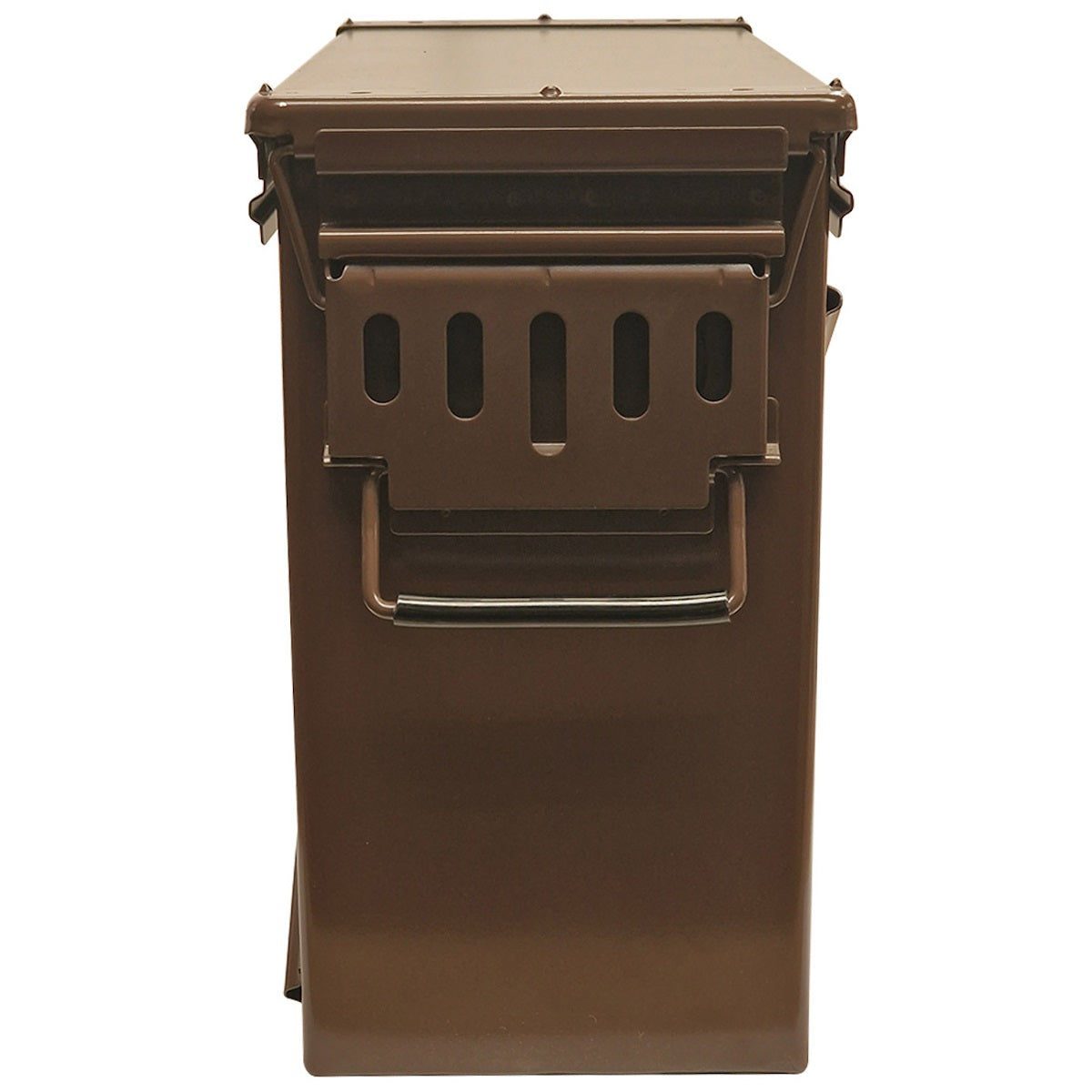 brown british army m548 ammo box folding clasp closure