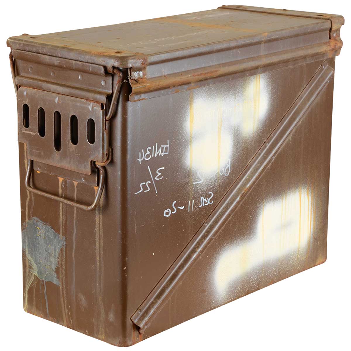 brown m548 ammo box grade 1 side view