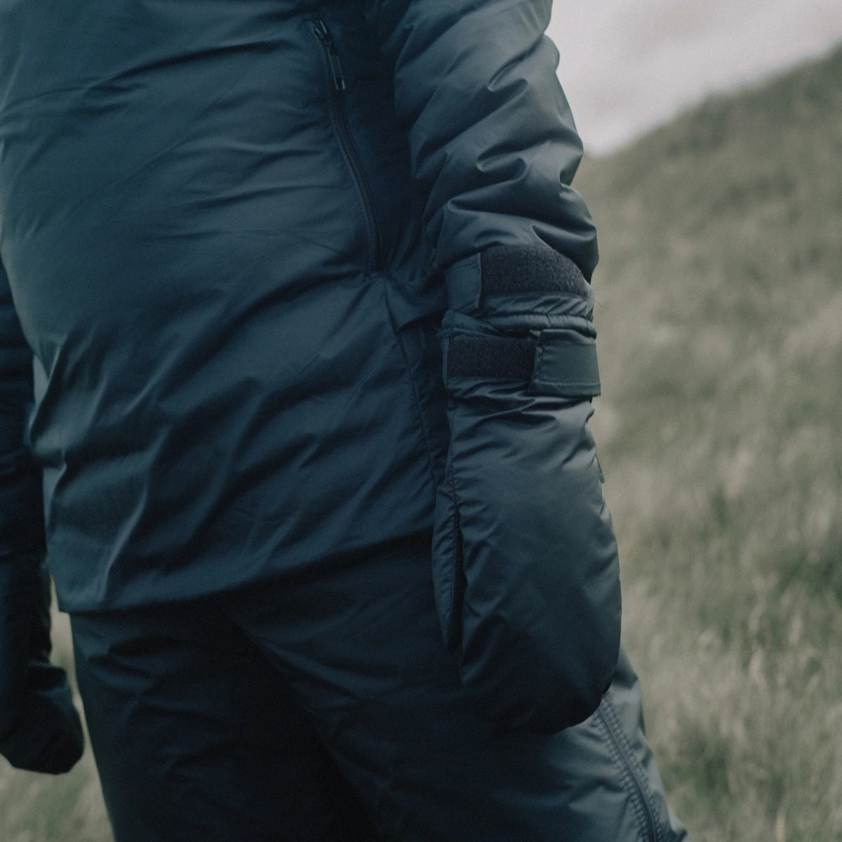 buffalo mitts worn outdoors