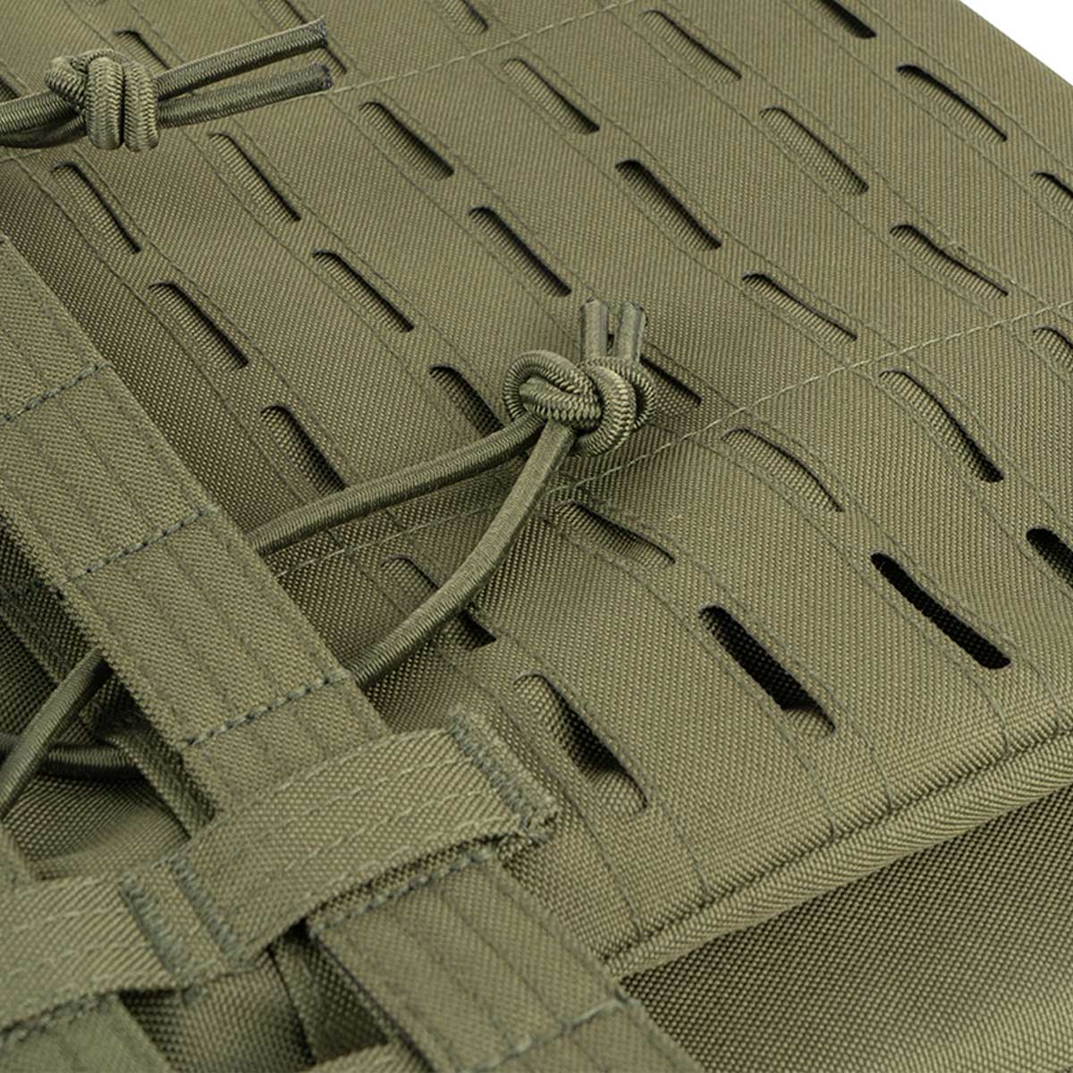 bungee size adjusters on green viper special ops plate carrier