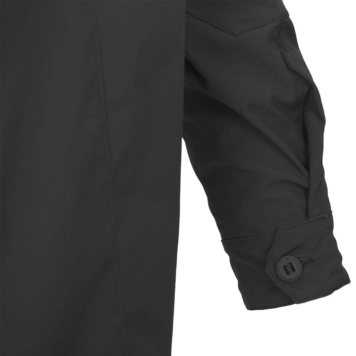 buttoned cuffs on helikon ash grey covert m65 jacket