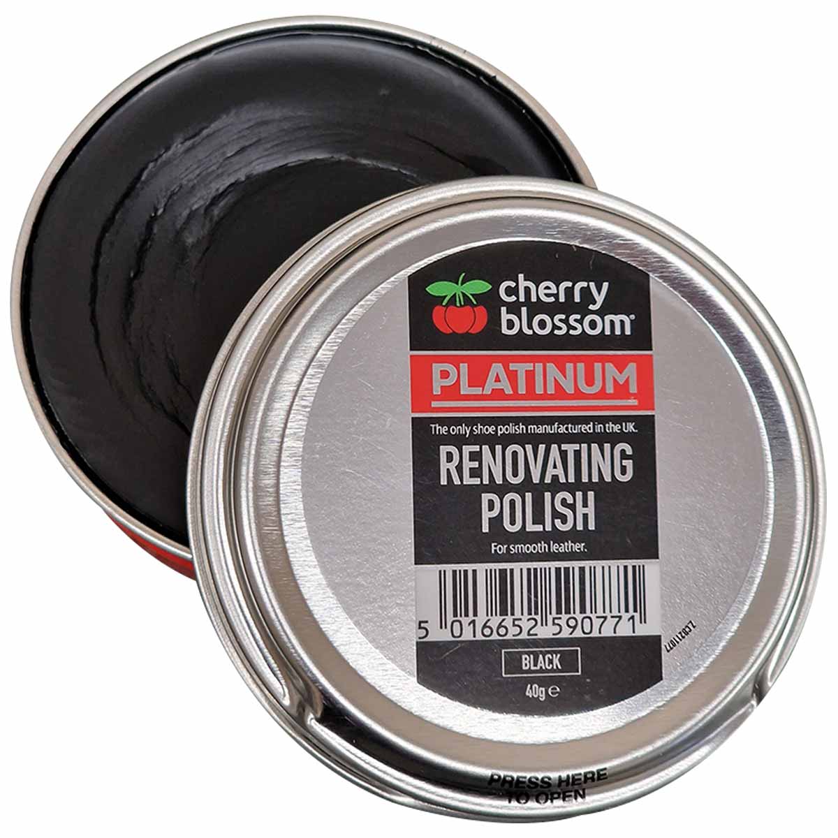 cherry blossom renovating polish black 40g