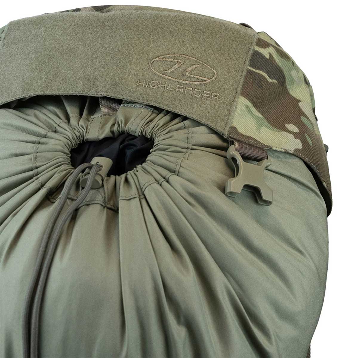 compression pack closure pinnacle rucksack 70l hmtc camo
