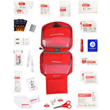 contents of lifesystems camping first aid kit