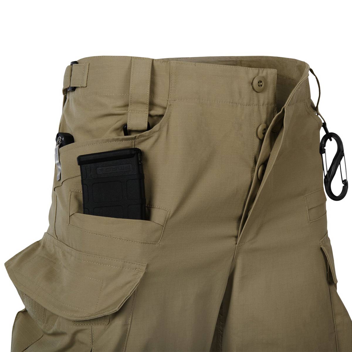 coyote helikon sfu next trousers with button closure