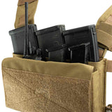 coyote viper buckle up utility rig with two compartments