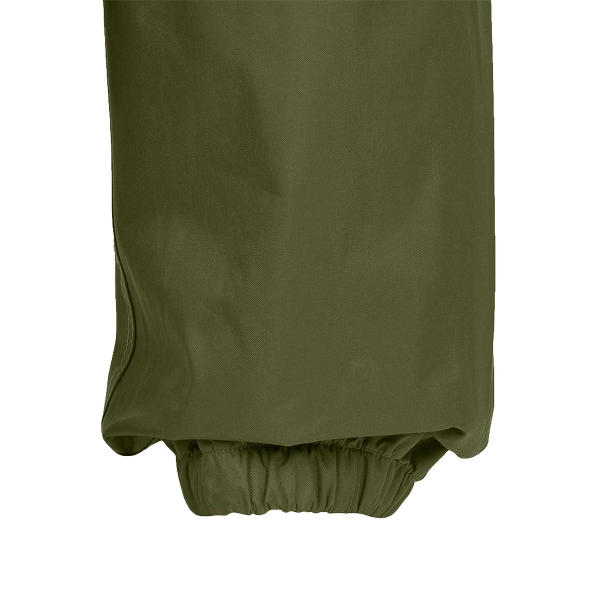 cuff on highlander kids tempest trousers olive