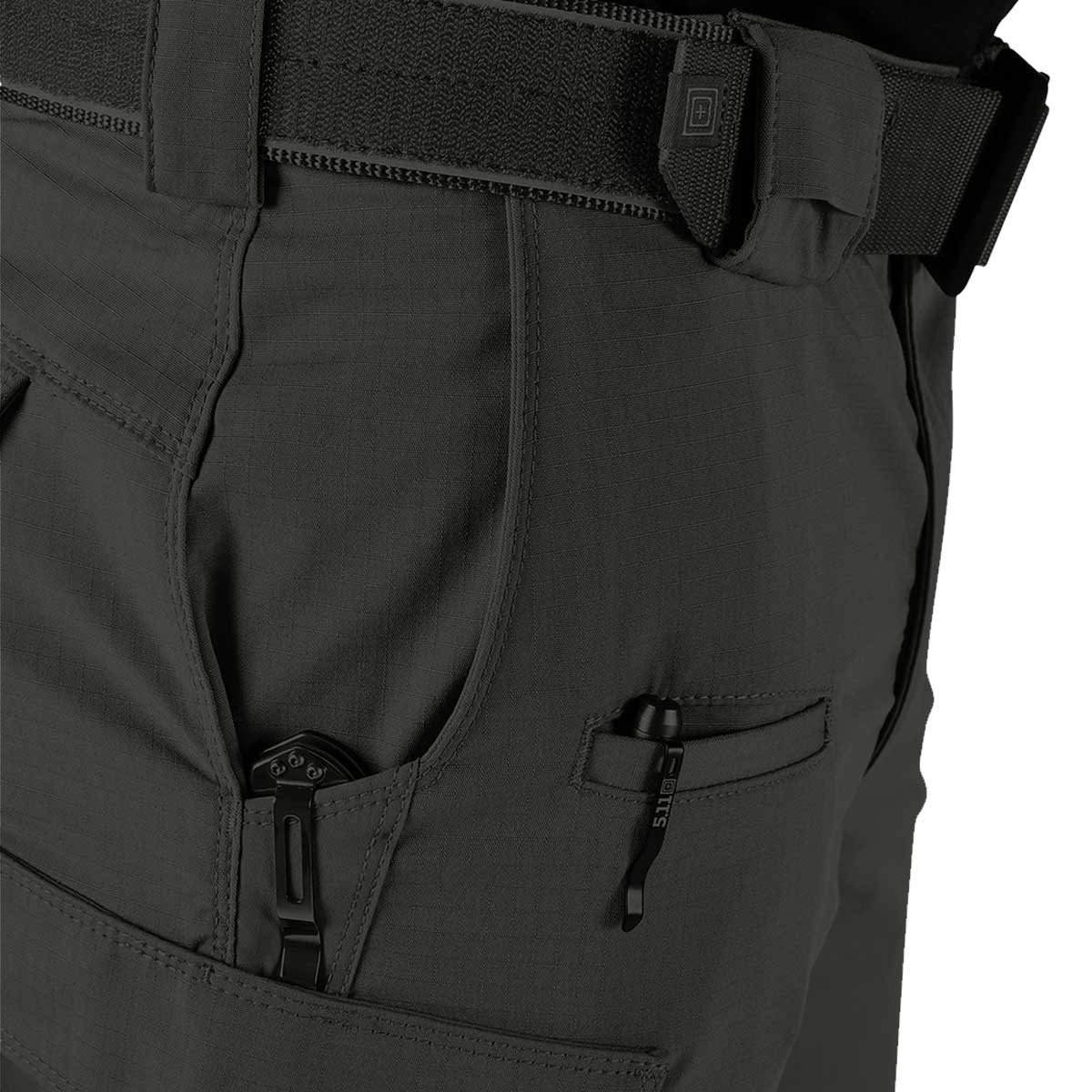 edc pockets on 5.11 tactical black stryke pants