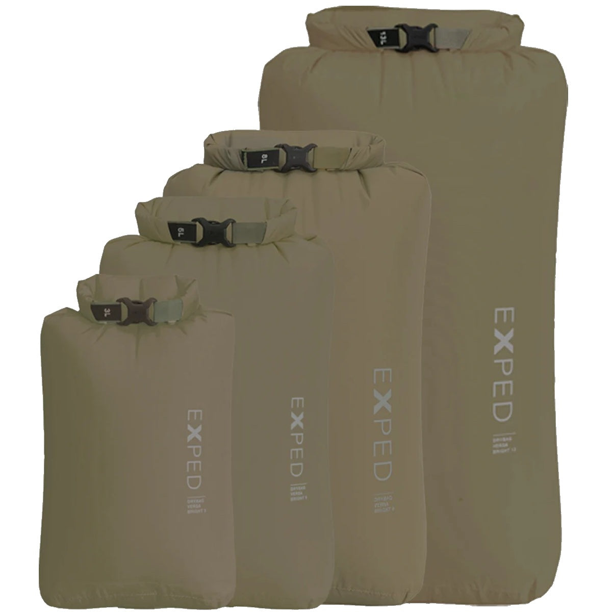 exped drybag versa 4 pack olive drab