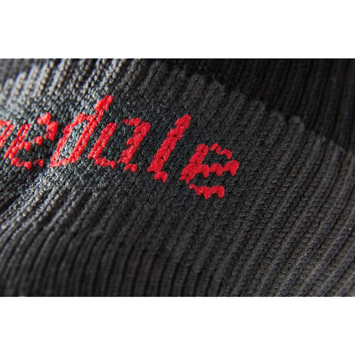 fabric close up bridgedale stormsock heavyweight waterproof knee sock black