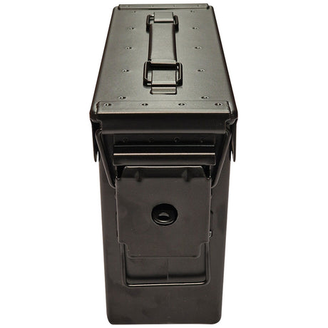 folding clasp closure of black nato m19a1 30 cal ammo box
