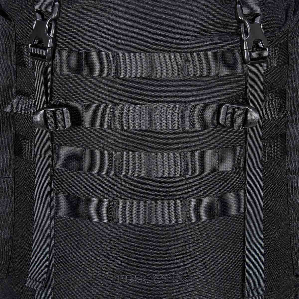 front molle loops on 66l highlander black forces elite pack