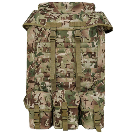 front molle strips of kombat btp airborne bergen 100 litre