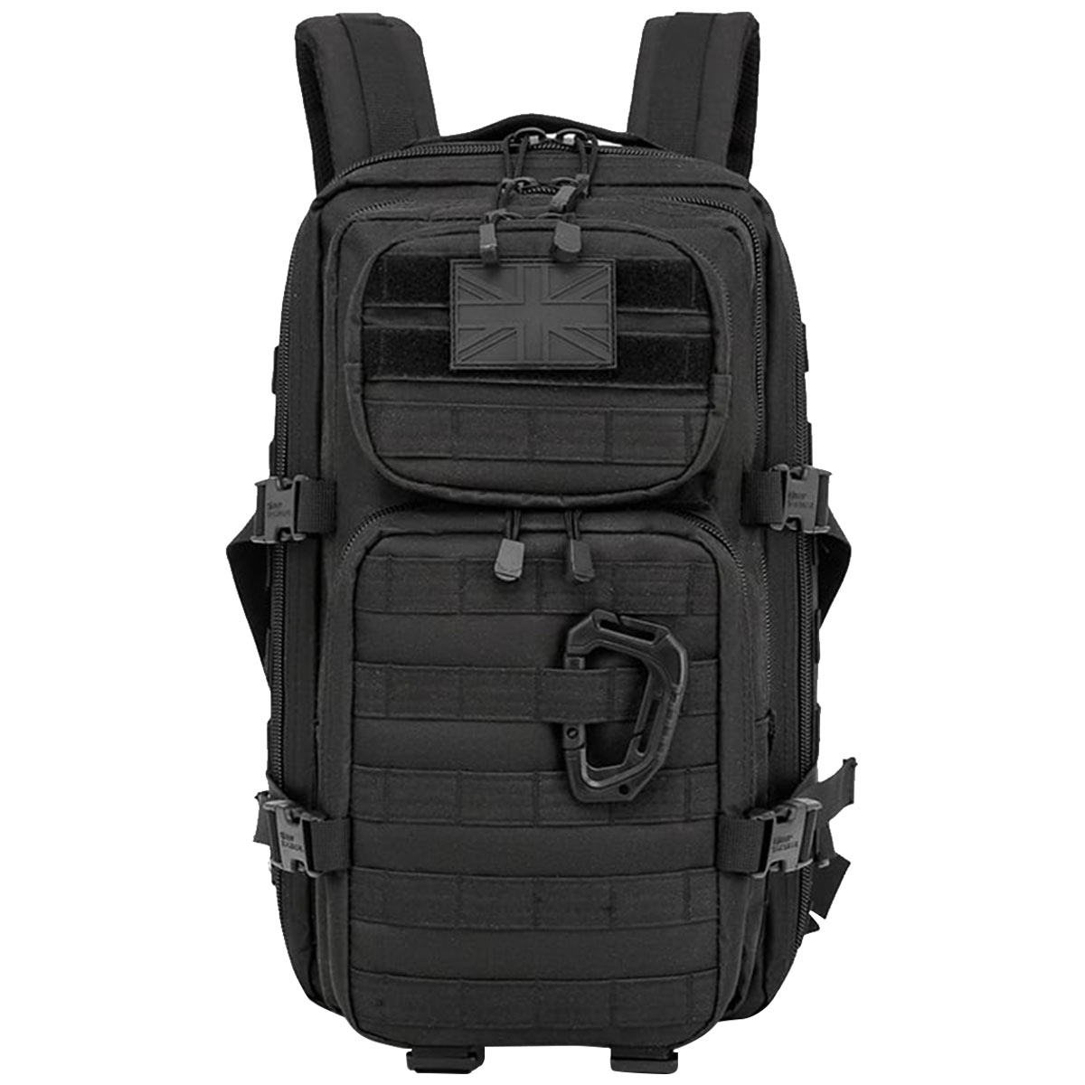 front of kombat 28l molle backpack black
