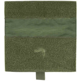 front velcro panel on viper vx green buckle up utility rig
