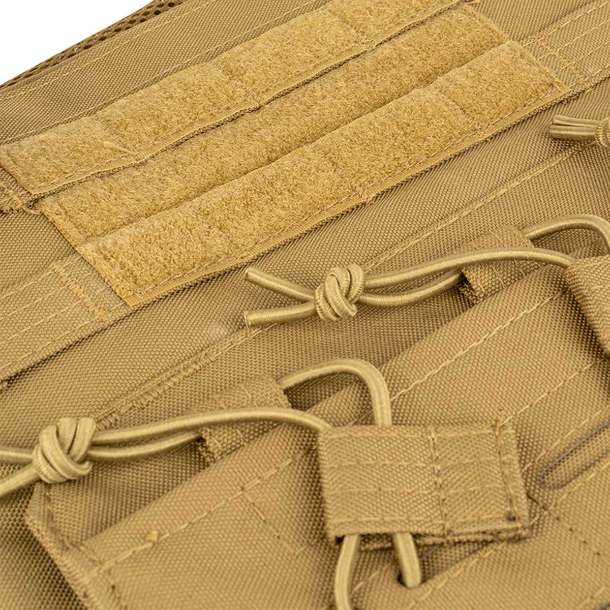 front velcro panels on coyote viper special ops plate carrier