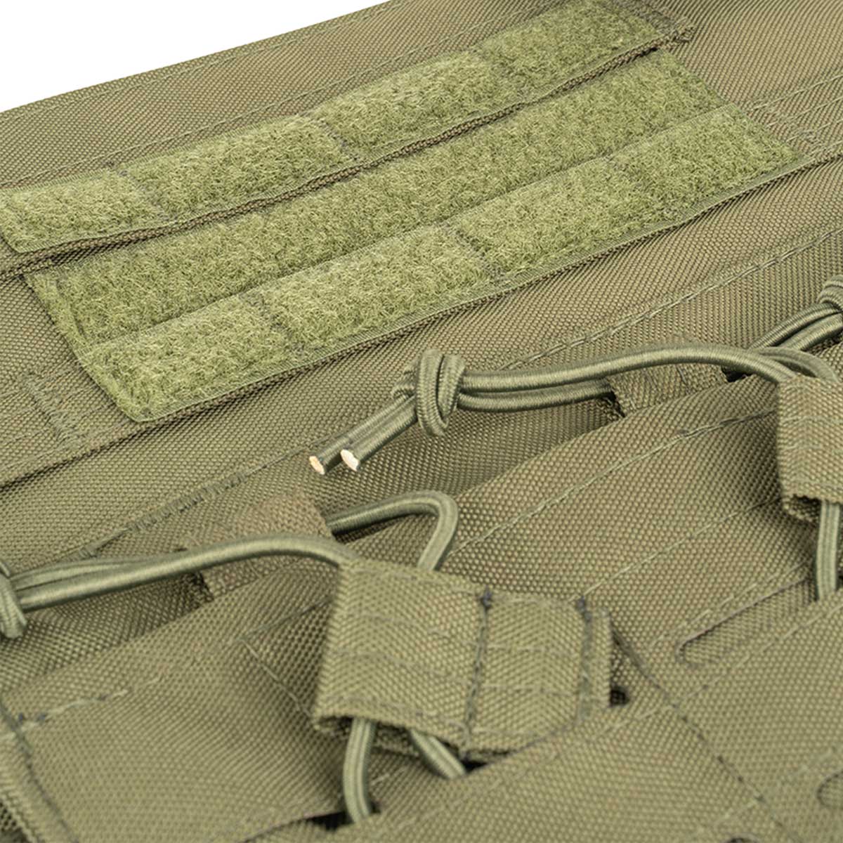 front velcro panels on green viper special ops plate carrier