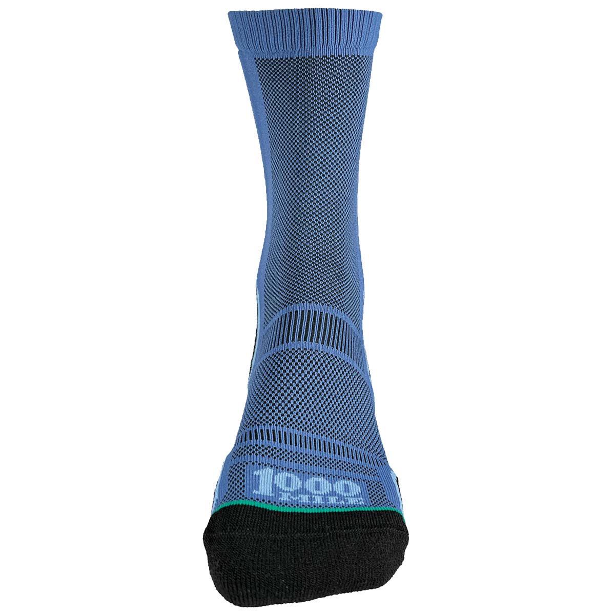 front view of 1000 mile twin pack trek single layer socks