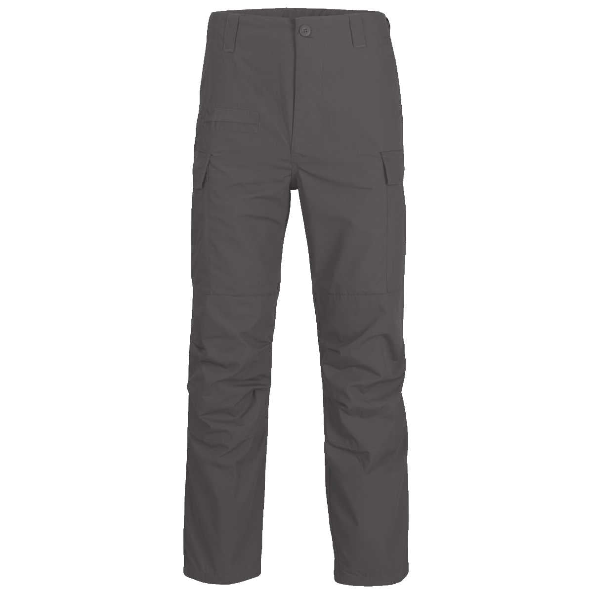 front view of helikon shadow grey bdu mk2 trousers