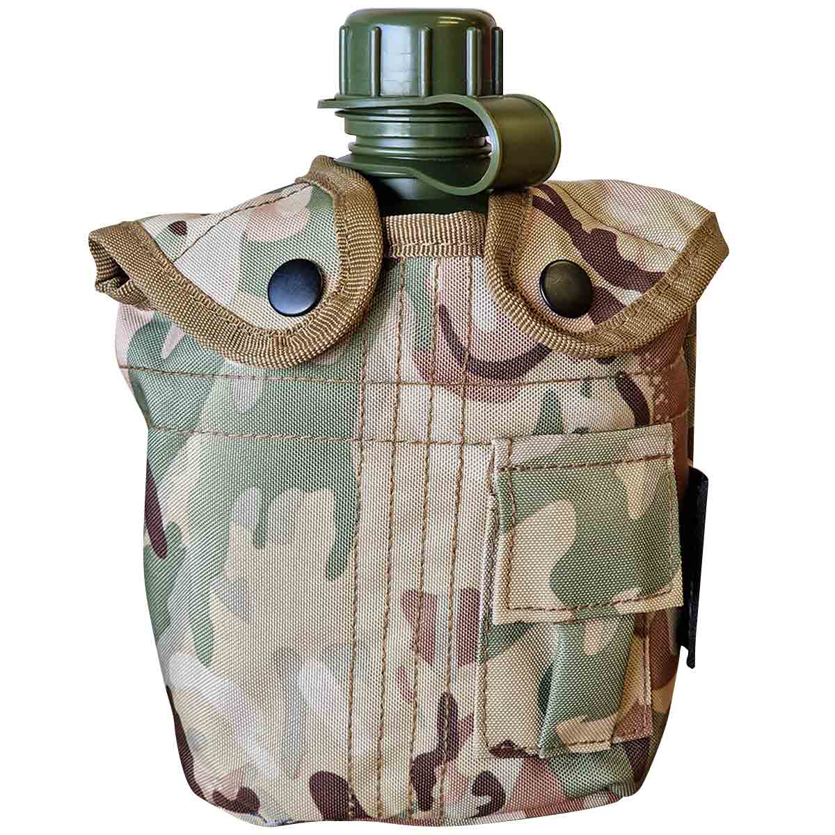 Kombat UK Tactical Water Bottle – Recon Army Camouflage For Hunting & Shooting