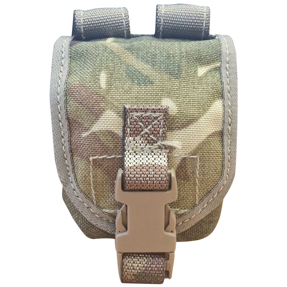 front view of used osprey mk ap grenade pouch mtp