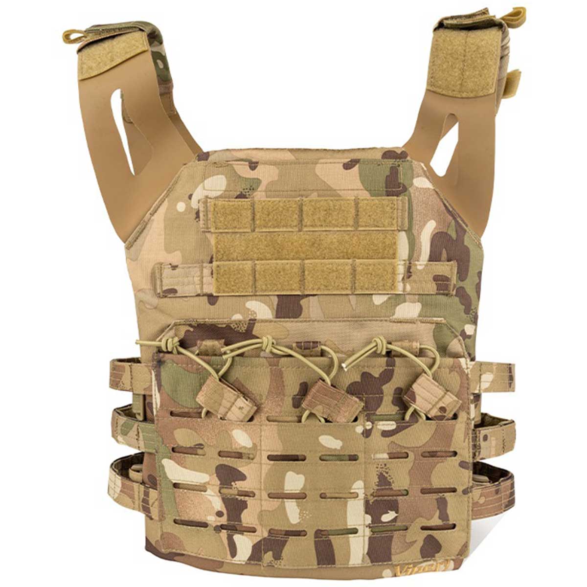front view of viper special ops vcam plate carrier