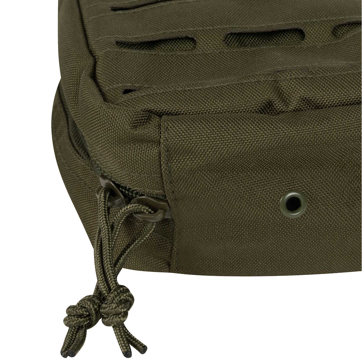 green viper lazer medium molle utility pouch with drainage eyelet