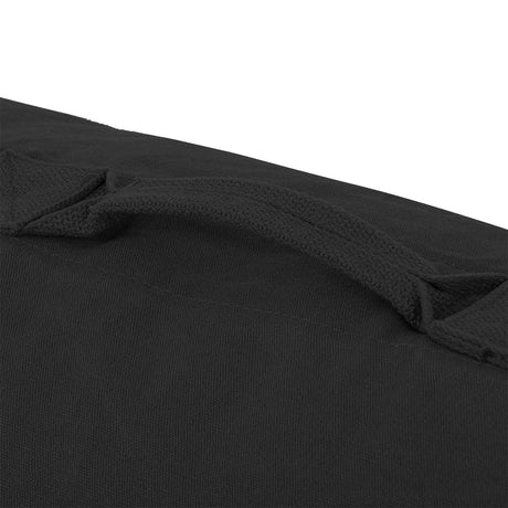 handle on highlander black heavyweight canvas kit bag 12 inch