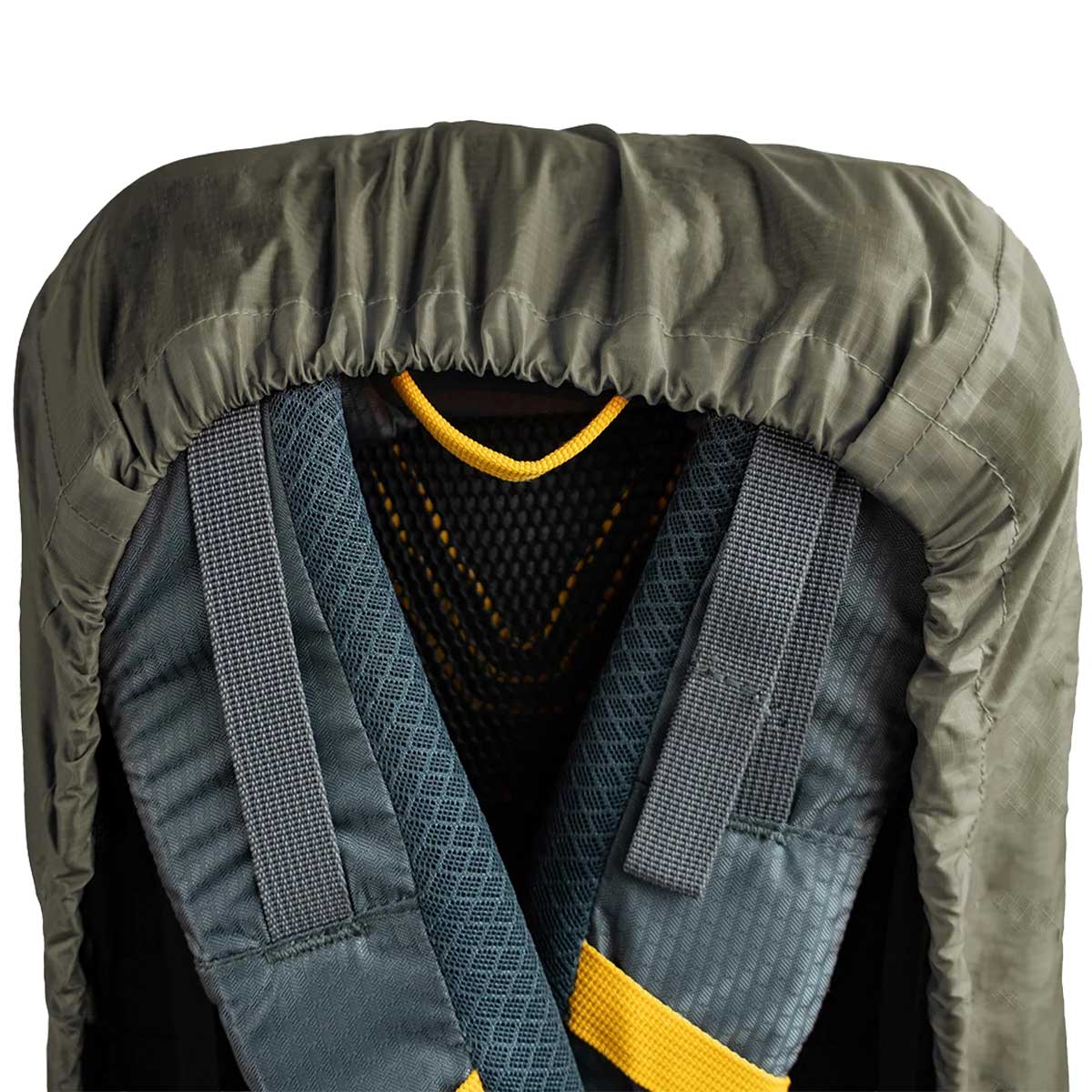 highlander ducks back raincover back loop ranger green small