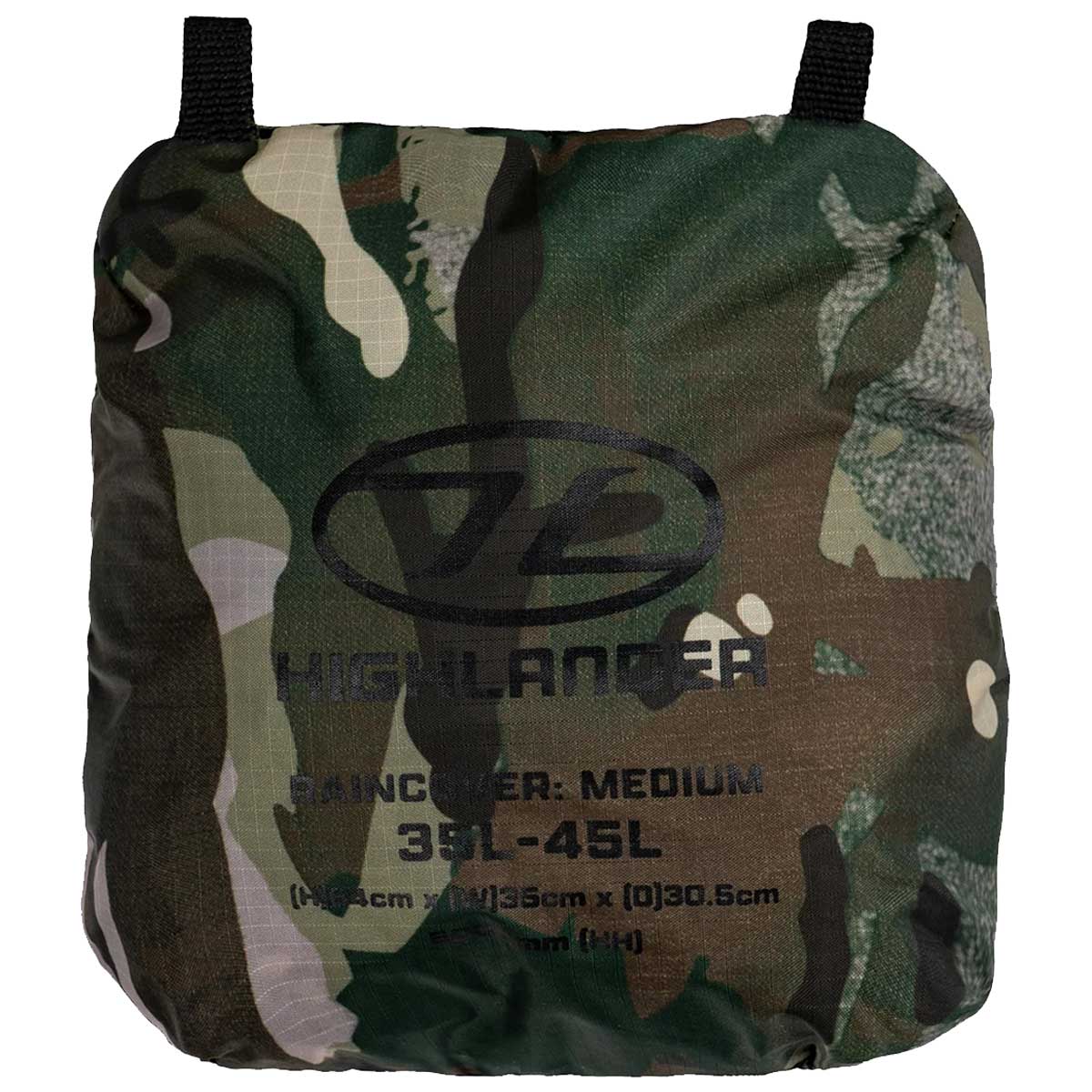 highlander ducks back raincover front pack hmtc medium
