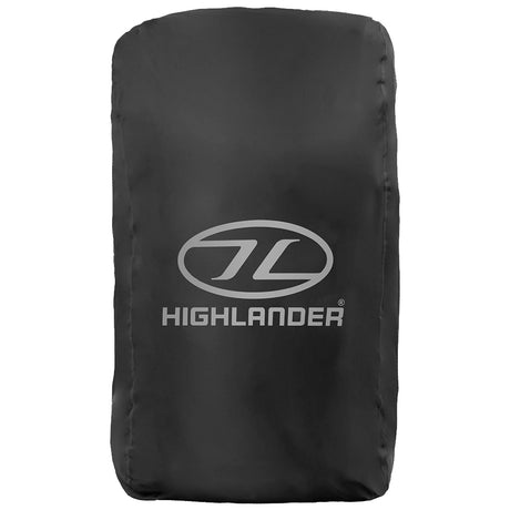 highlander ducks back raincover on bag black large